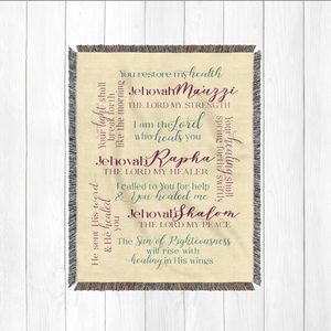 Healing Promises Blanket