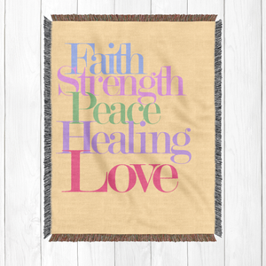 Strength and Healing Blanket